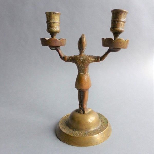 photo for sale Empire Candlesticks Made Of Bronze. France 1800   1820