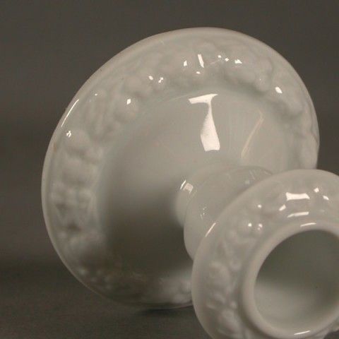 photo vinterior Five Art Nouveau Porcelain Candlesticks. Rosenthal Maria Weiss.
