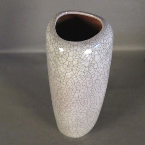 Vintage Ceramic Vase From Karlsruher Majolika. 1956   1963