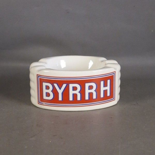 Porcelain Ashtray From Byrrh. France 1950   1959 photo for sale