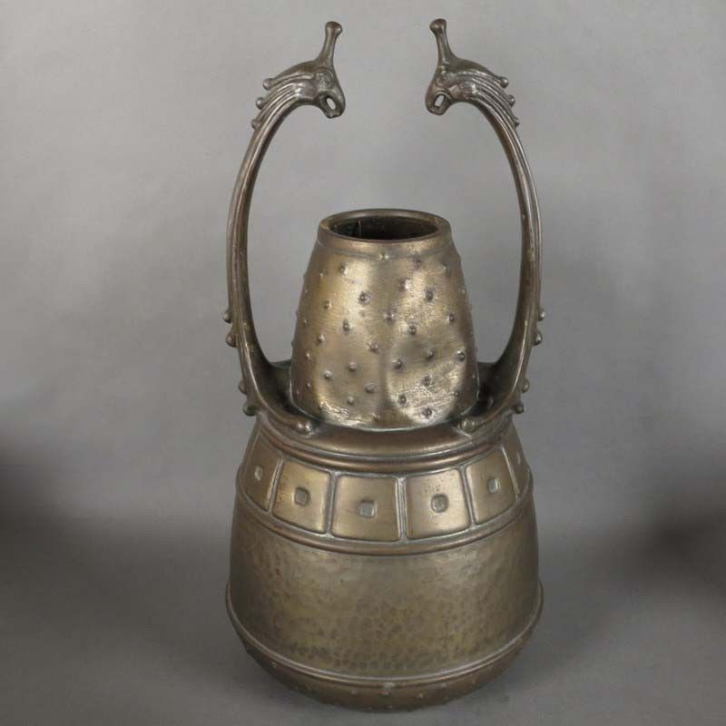 Art Nouveau Metal Object From Metallwarenfabrik Walter Scherf Nürnberg. 1900   1920 photo for sale
