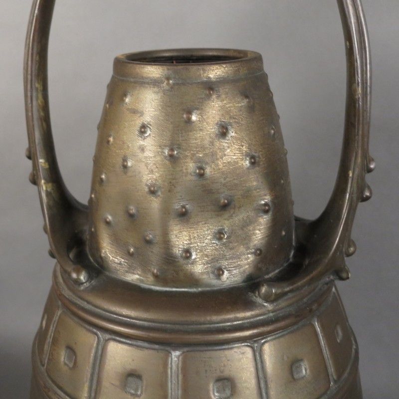 Art Nouveau Metal Object From Metallwarenfabrik Walter Scherf Nürnberg. 1900   1920 photo Home Decor