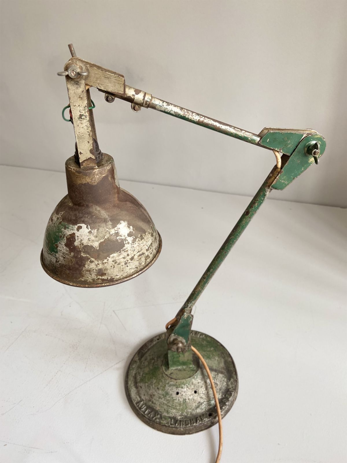 F.E.W Hardy Lamp, Langham Essex, Uk. Circa 1950 photo vintage