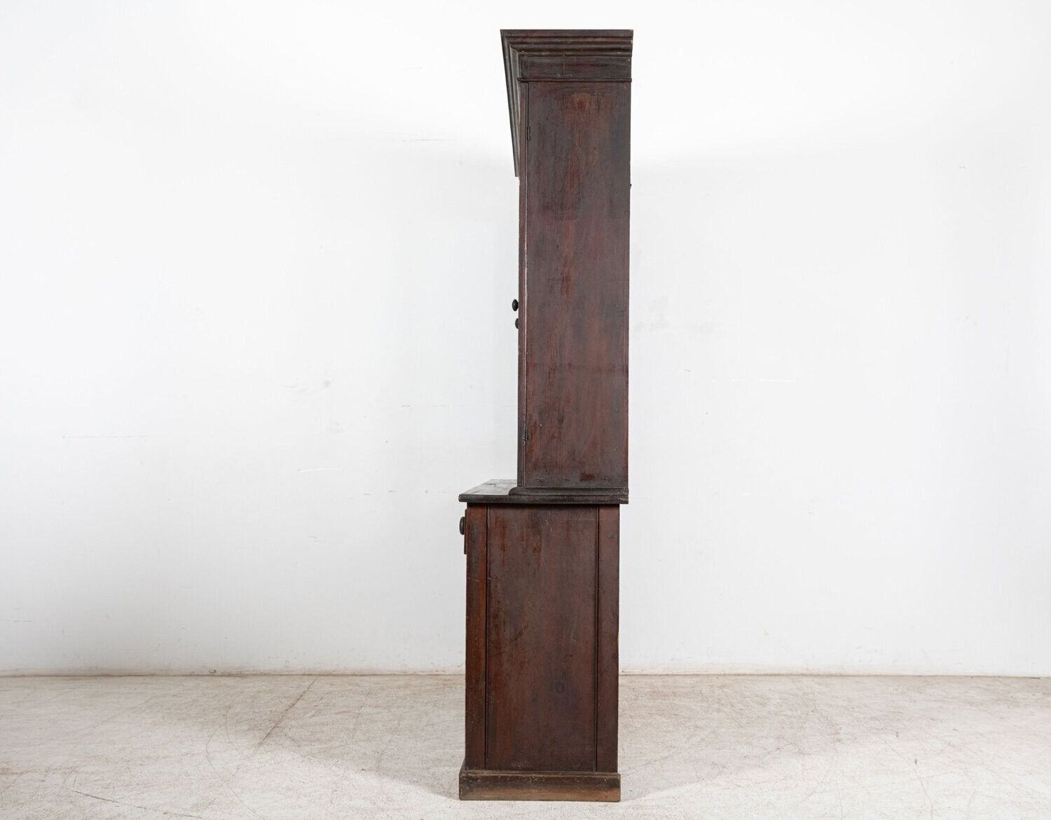 Large 19thc English Glazed Pine Dresser photo vinterior