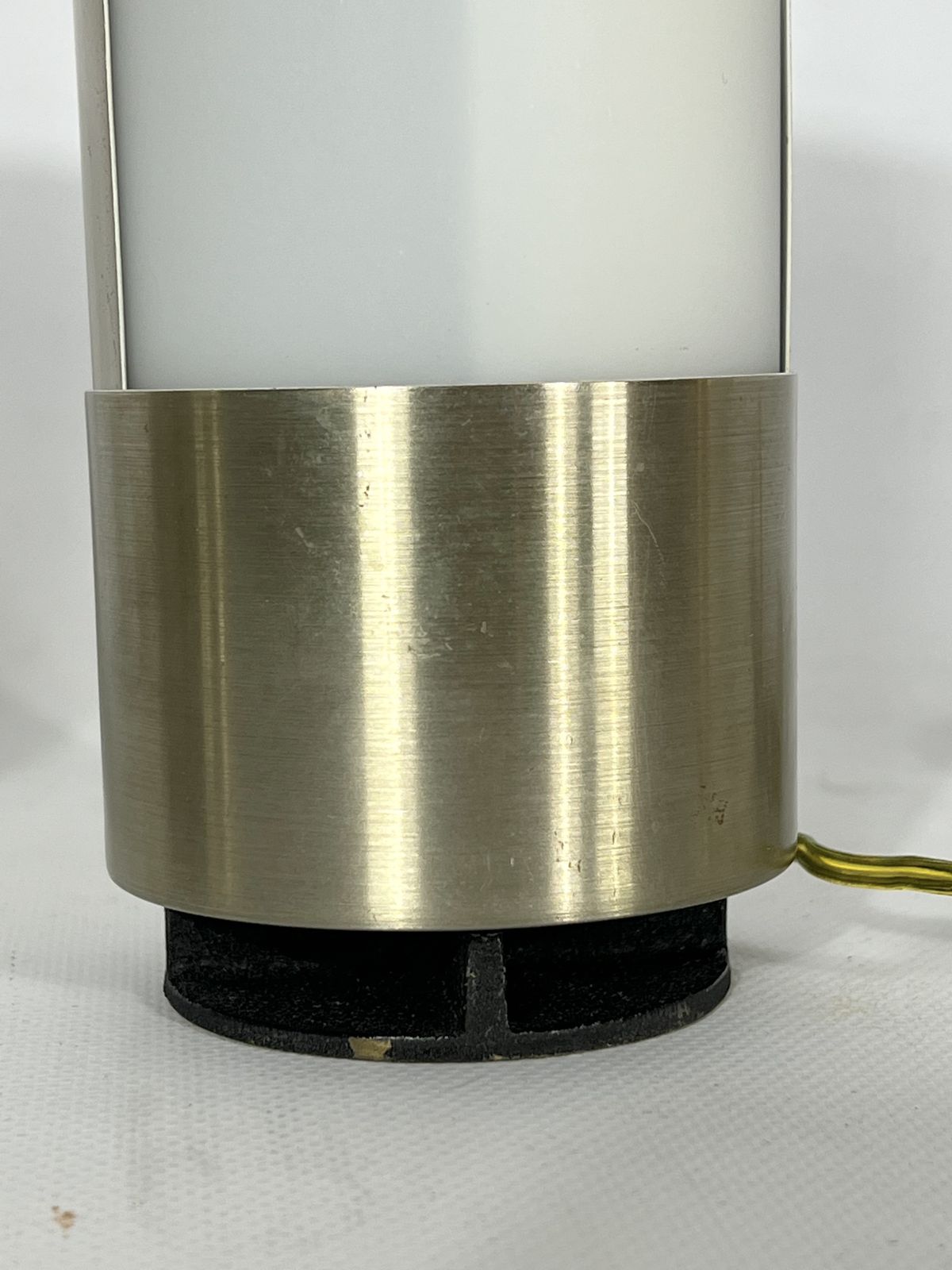 Mid Century Modern Pair Of Rare Labeled Lumi Milano Table Lamps photo for sale