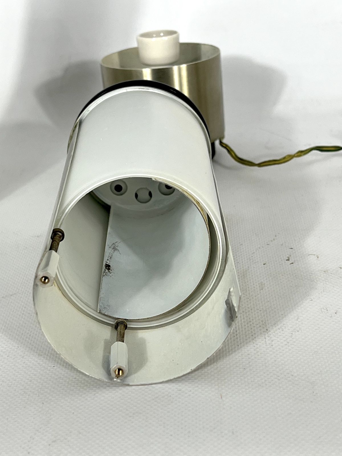 Mid Century Modern Pair Of Rare Labeled Lumi Milano Table Lamps photo vinterior