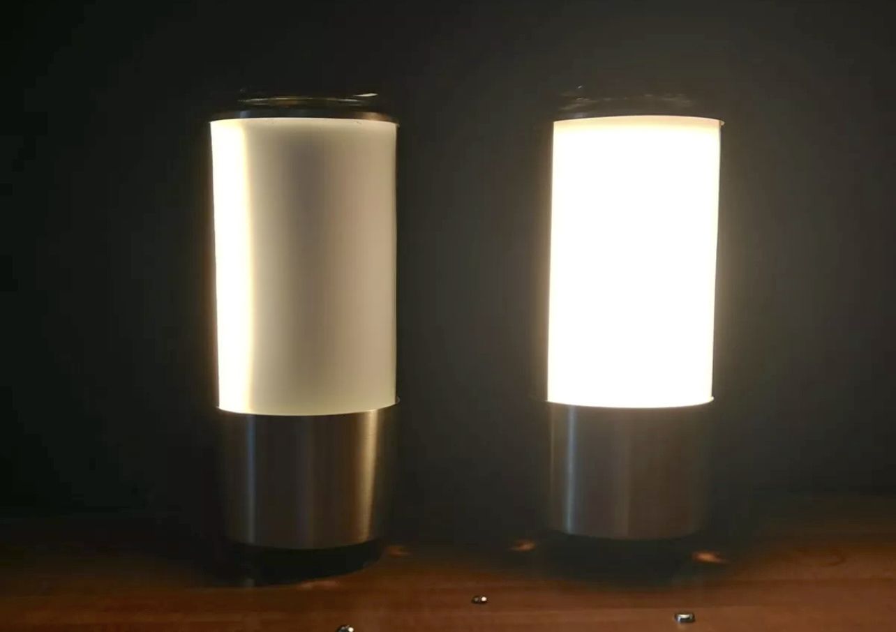 photo furniture Mid Century Modern Pair Of Rare Labeled Lumi Milano Table Lamps
