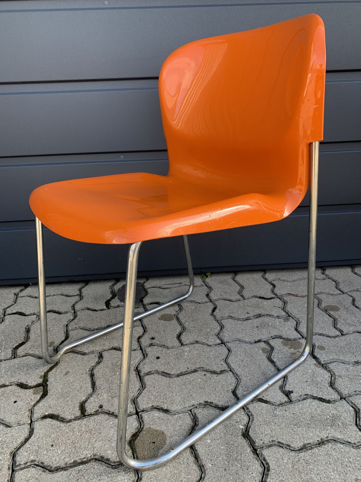 Set Of 7 Swing Chairs Designed By Gerd Lange. Model Sm400k photo vinterior