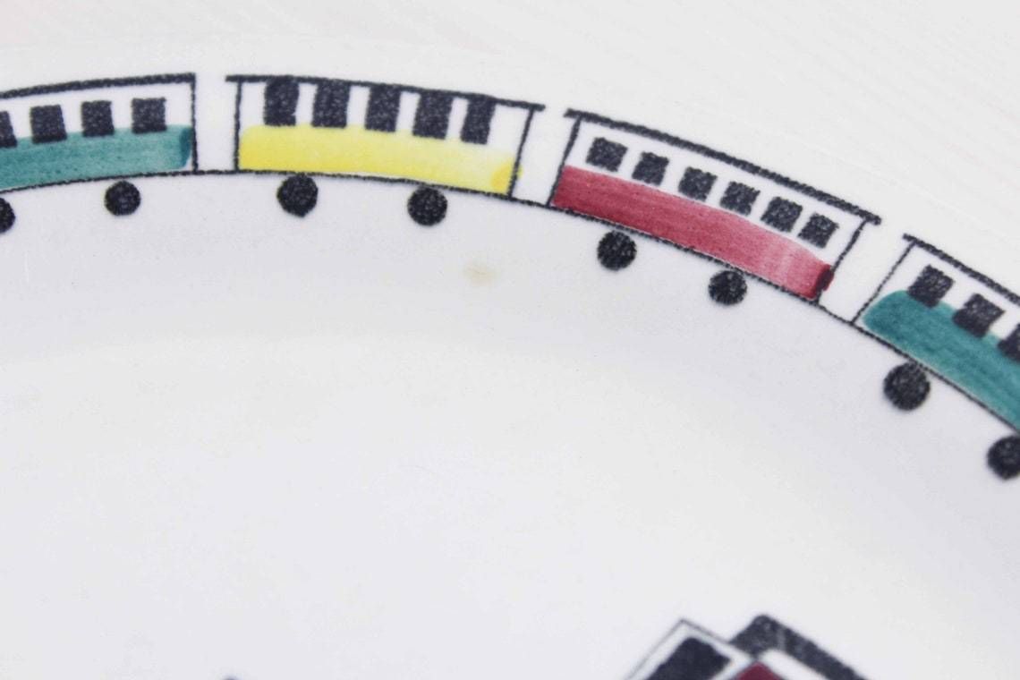 Rorstrand Tuff Tuff Children's Plate By Marianne Westman photo vintage