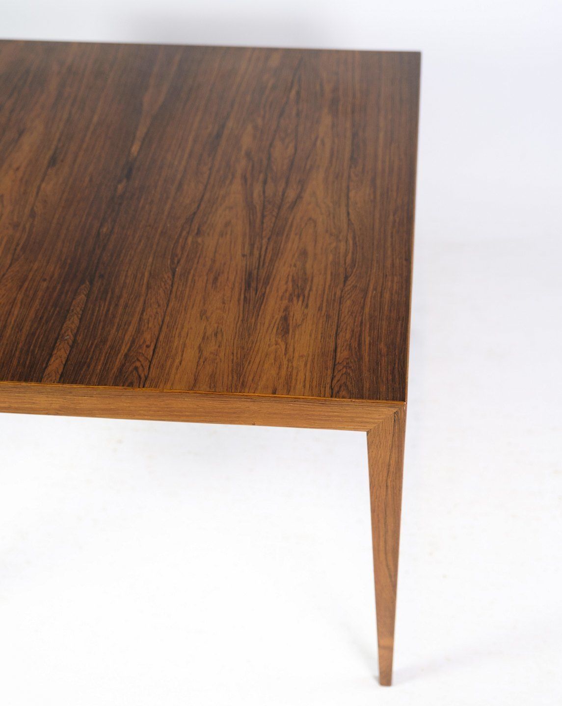 Side Table In Rosewood By Haslev Furniture Factory From 1960s. photo for sale