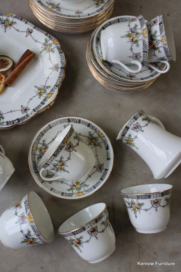 Vintage Art Deco China Tea Set photo Home Decor