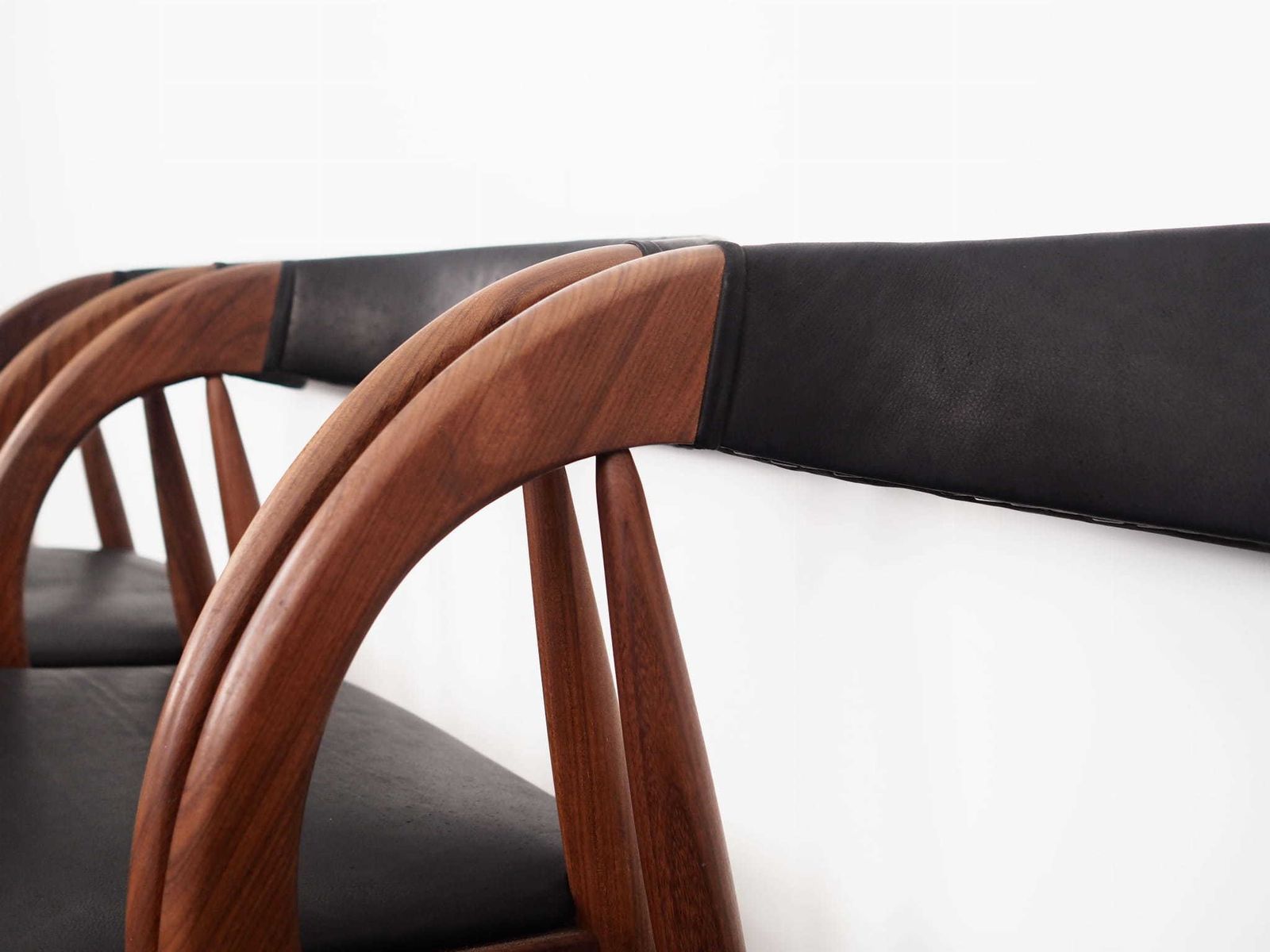 photo buy Set Of Four Teak Chairs, Danish Design, 1970s, Manufacturer: Orte Mobelfabrik