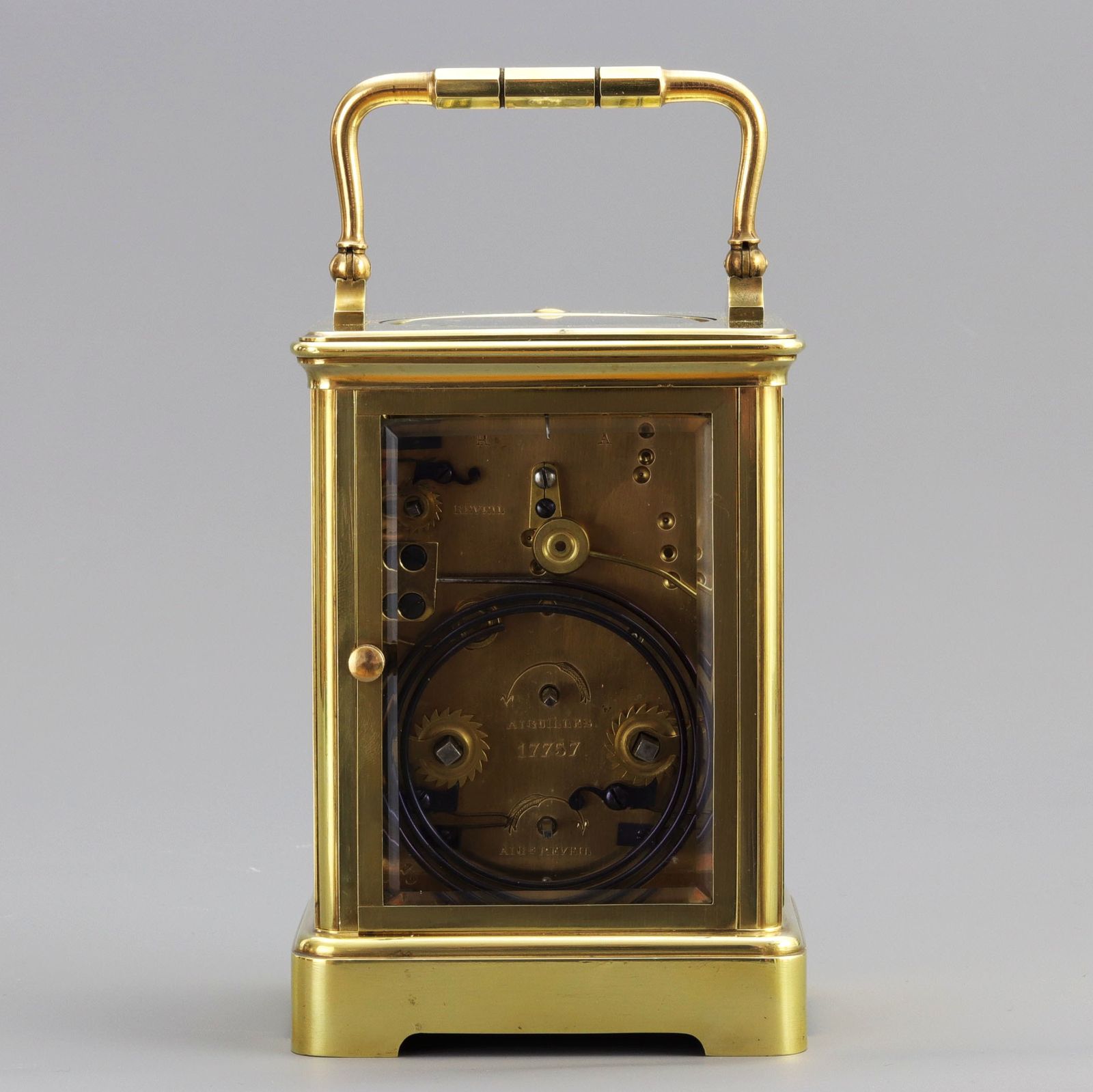 Antique French Striking Repeat Carriage Clock With Alarm By Leroy & Cie C1900 photo 3350.0