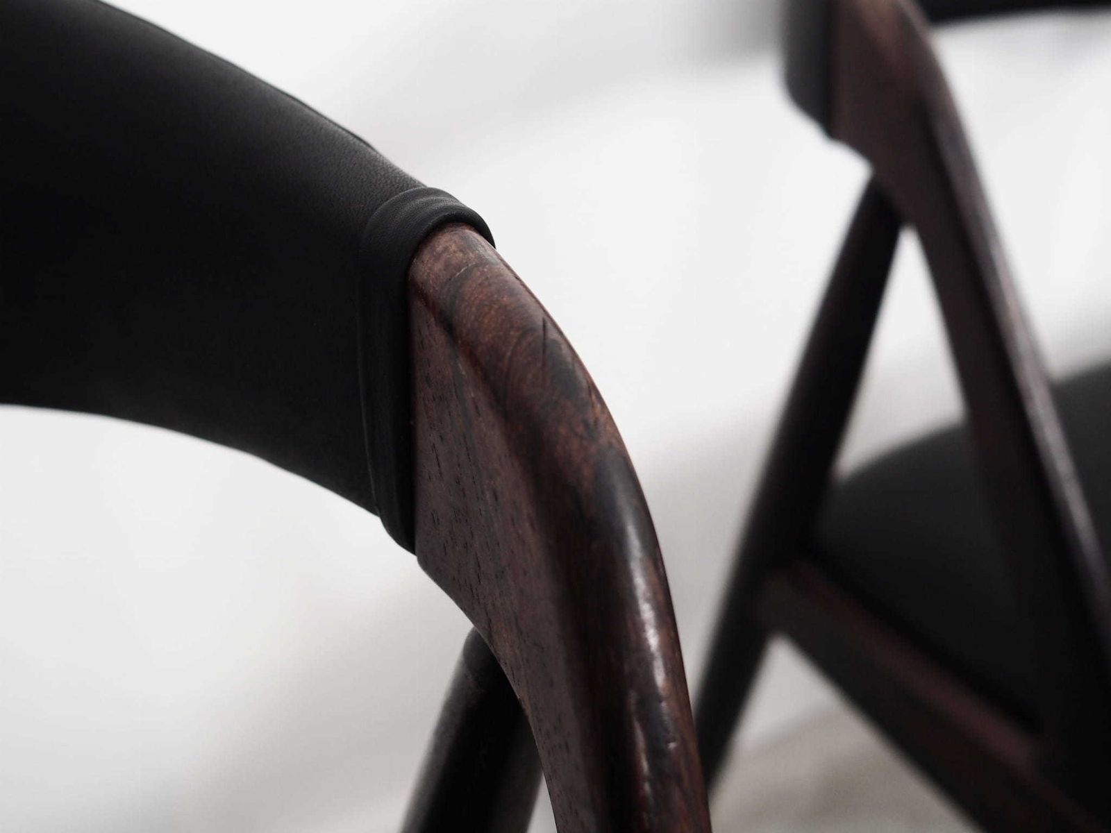 Set Van Vier Vintage Stoelen, Deens Design, Jaren 70, Gemaakt In Denemarken photo vinterior