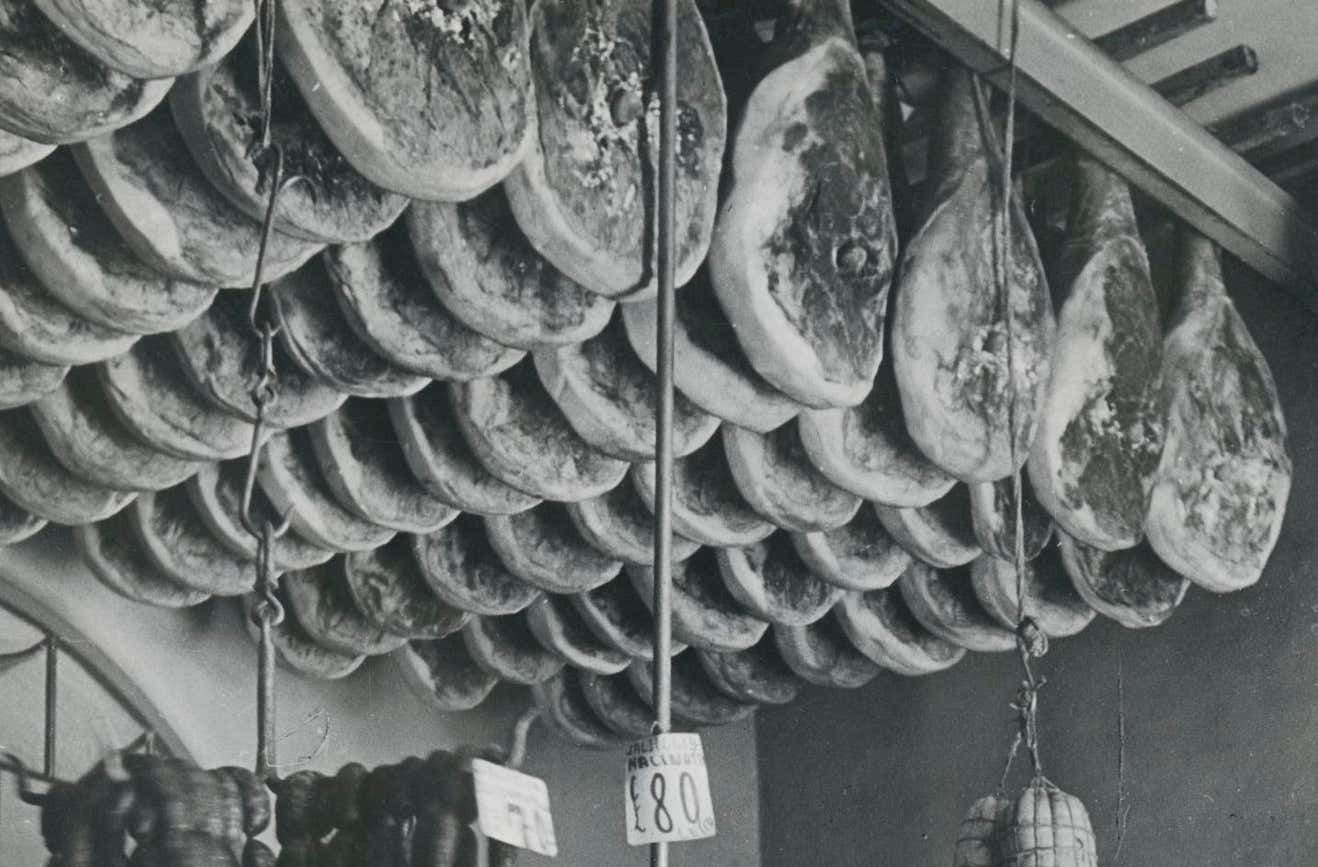 Erich Andres Rome, Shop, Street Photography, Silver Gelatine Print, Italy 1950s photo for sale