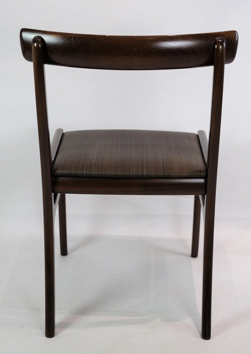 Set Of Two Mahogany Rungstedlund Chairs By Ole Wancher For Poul Jeppesen's Furniture Factory photo buy