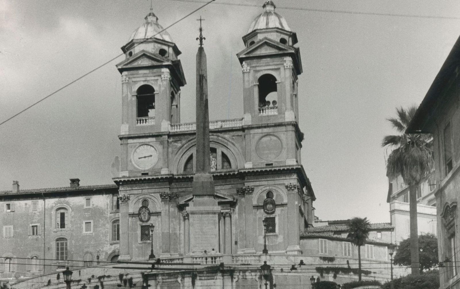 Erich Andres Rome   Spanish Steps, Italy 1950s photo for sale