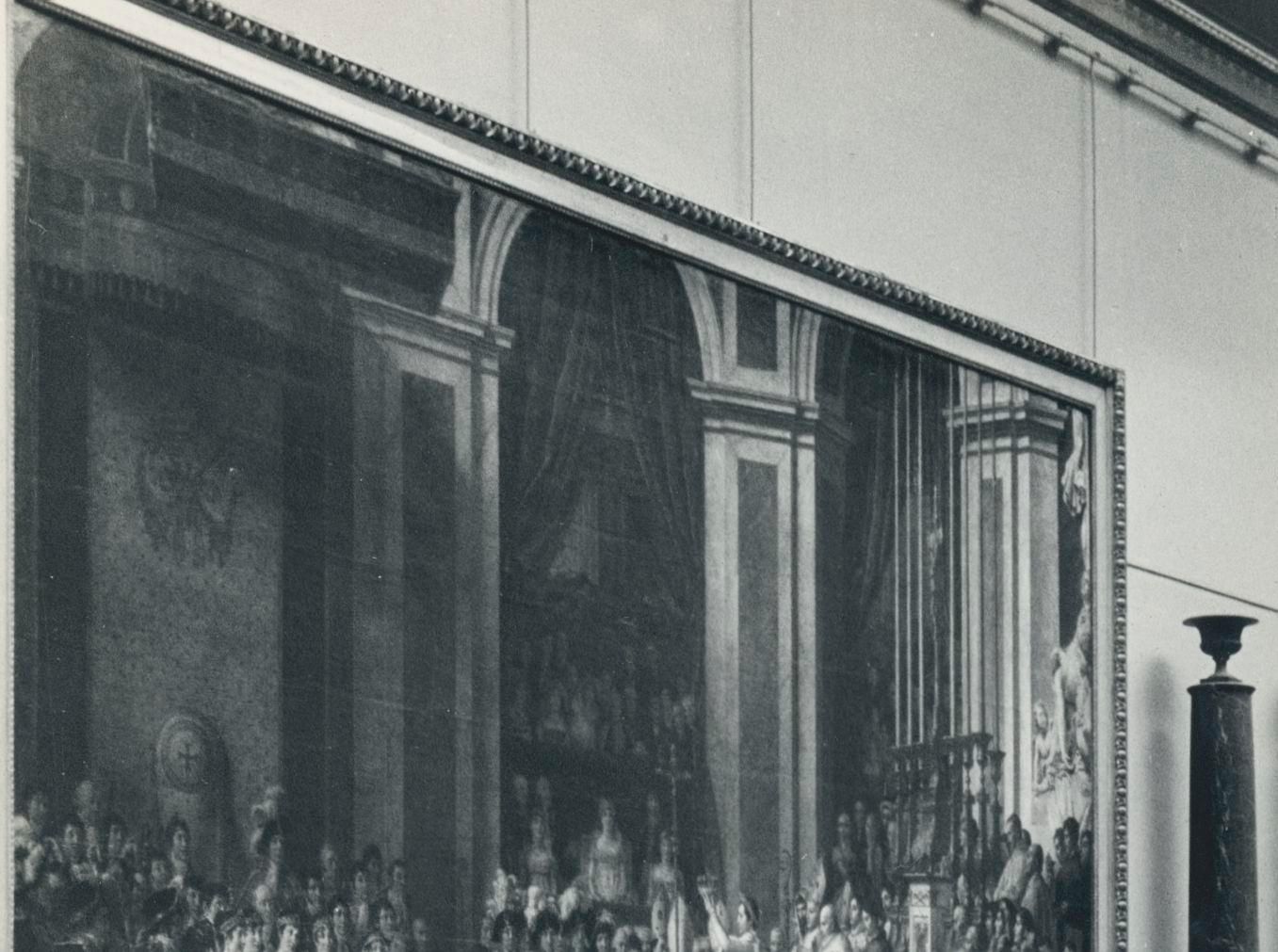 Louvre, Art, Museum, Silver Gelatine Print, Paris, 1950s, 17,1 X 12,1 Cm photo furniture