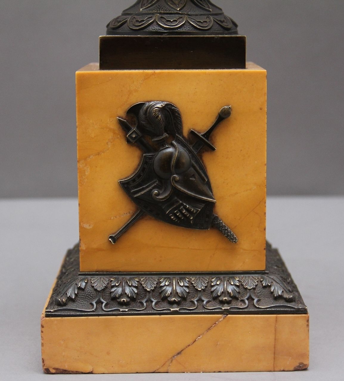 photo for sale Pair Of Early 19th Century Bronze Urns