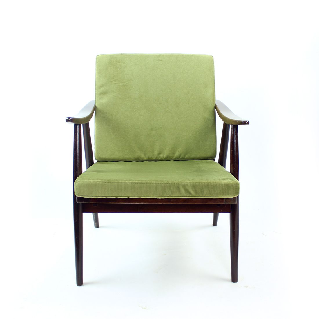 Boomerang Armchair From Ton, Czechoslovakia, 1960s photo 580.0