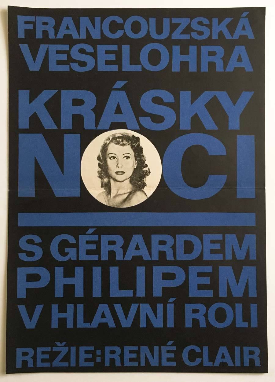 Movie Poster, Beauties Of The Night, Unknown Artist, 1955