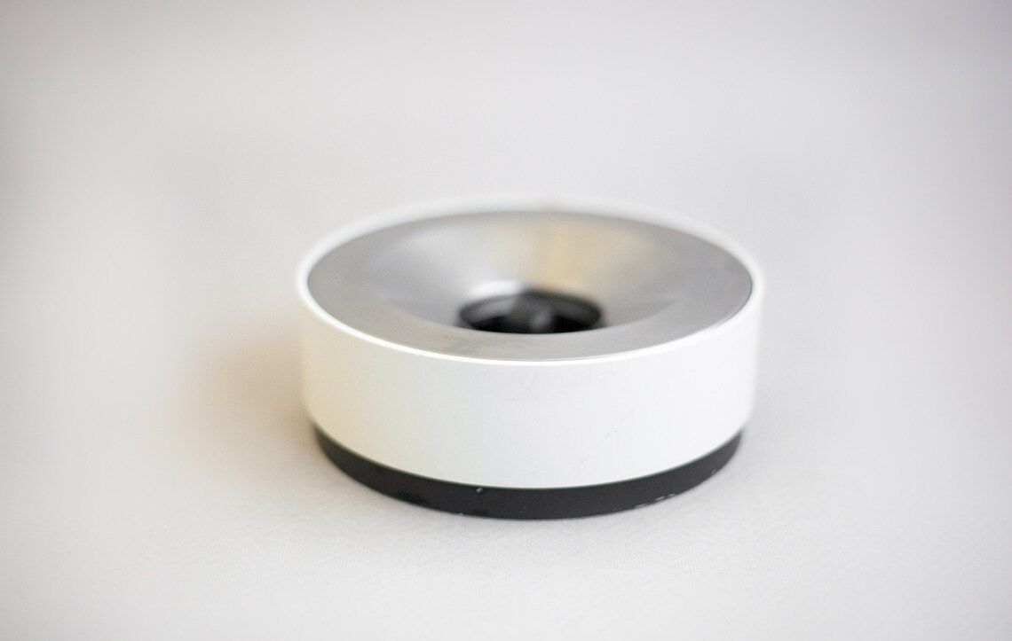 Ashtray Samp Design Collection Manade  Round Ashtray  Metal And Plastic Ashtray  Smoking Accessories  Ashtray  70's photo for sale