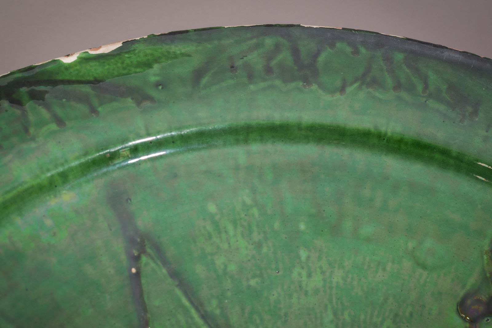 Interessant Vroeg Groen Volkskunstbord photo 475.0