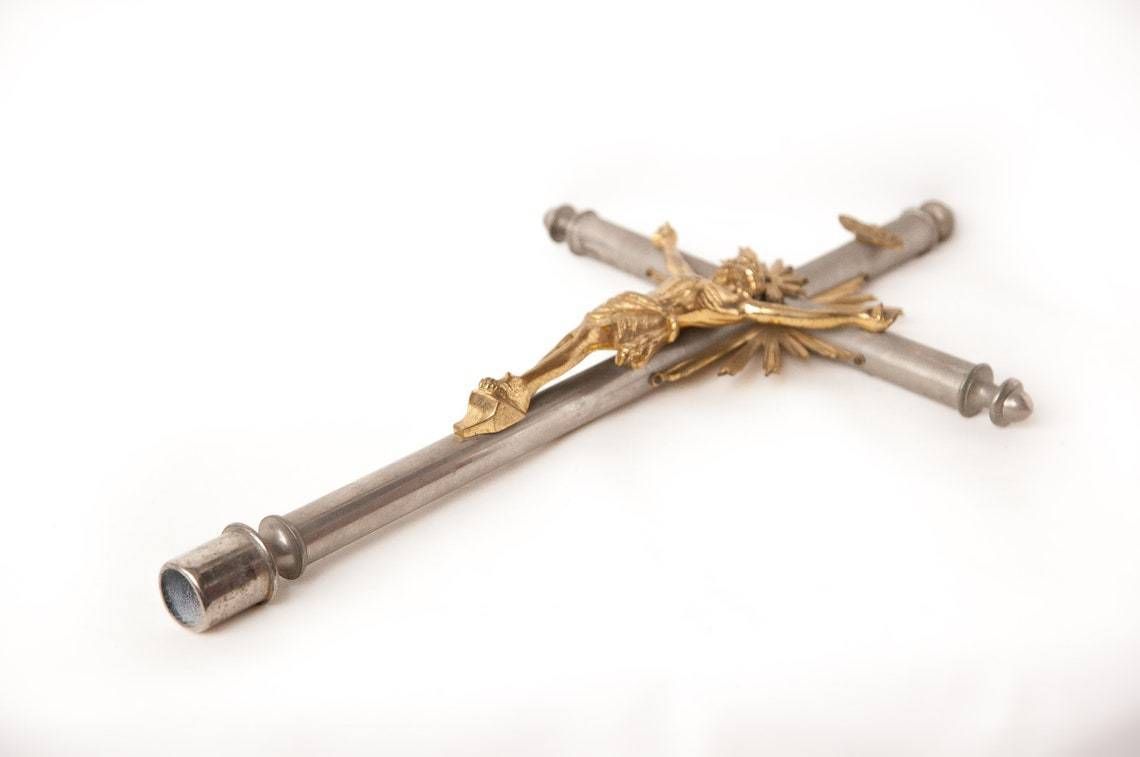 photo furniture Vintage Cross, Great Antique Cross, Large Cross, Brass Cross, Crucifix, Religious Cross, Christ, Brass Religious Cross