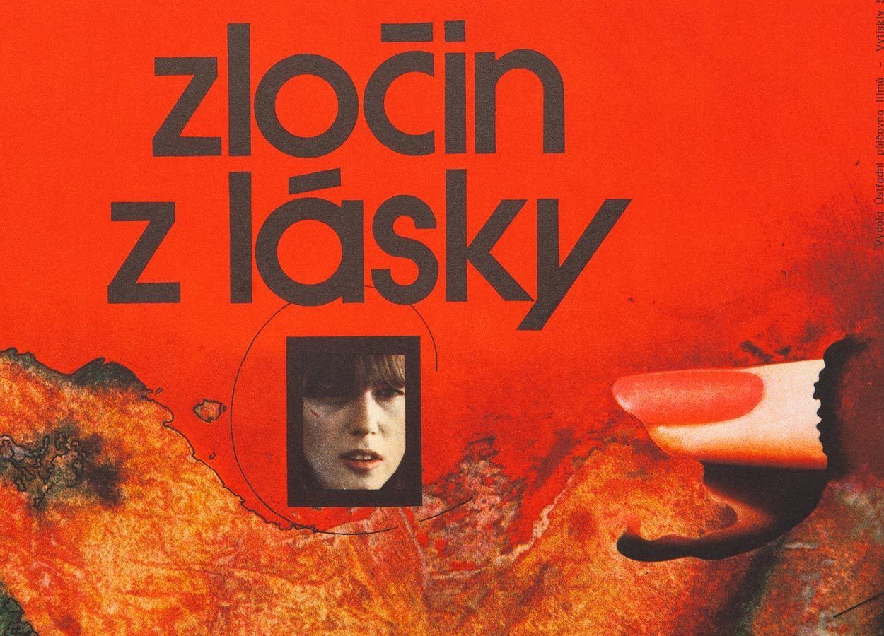 Movie Poster, Somewhere Beyond Love, Zdeněk Ziegler, 1976 photo furniture