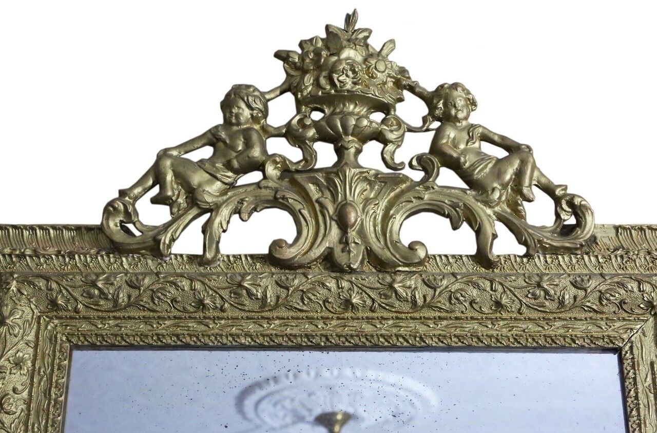 19th Century Large Quality Gilt Wall Mirror Or Overmantle photo furniture