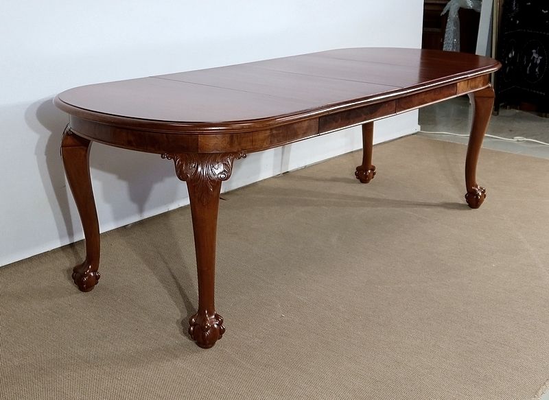 Rectangular Mahogany Table, Chippendale Style, Early 20th Century photo for sale