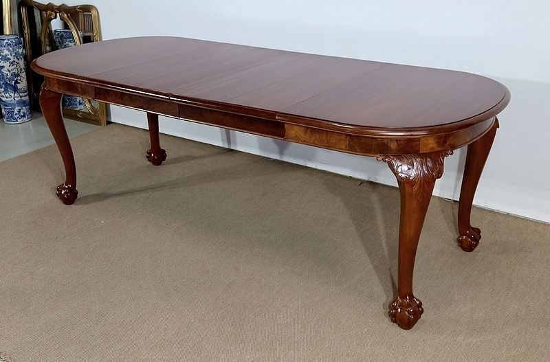 Rectangular Mahogany Table, Chippendale Style, Early 20th Century photo 5675.3