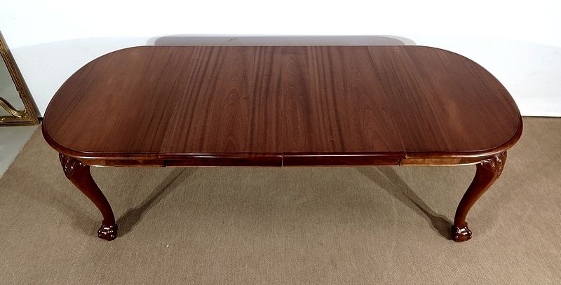 Rectangular Mahogany Table, Chippendale Style, Early 20th Century photo vinterior