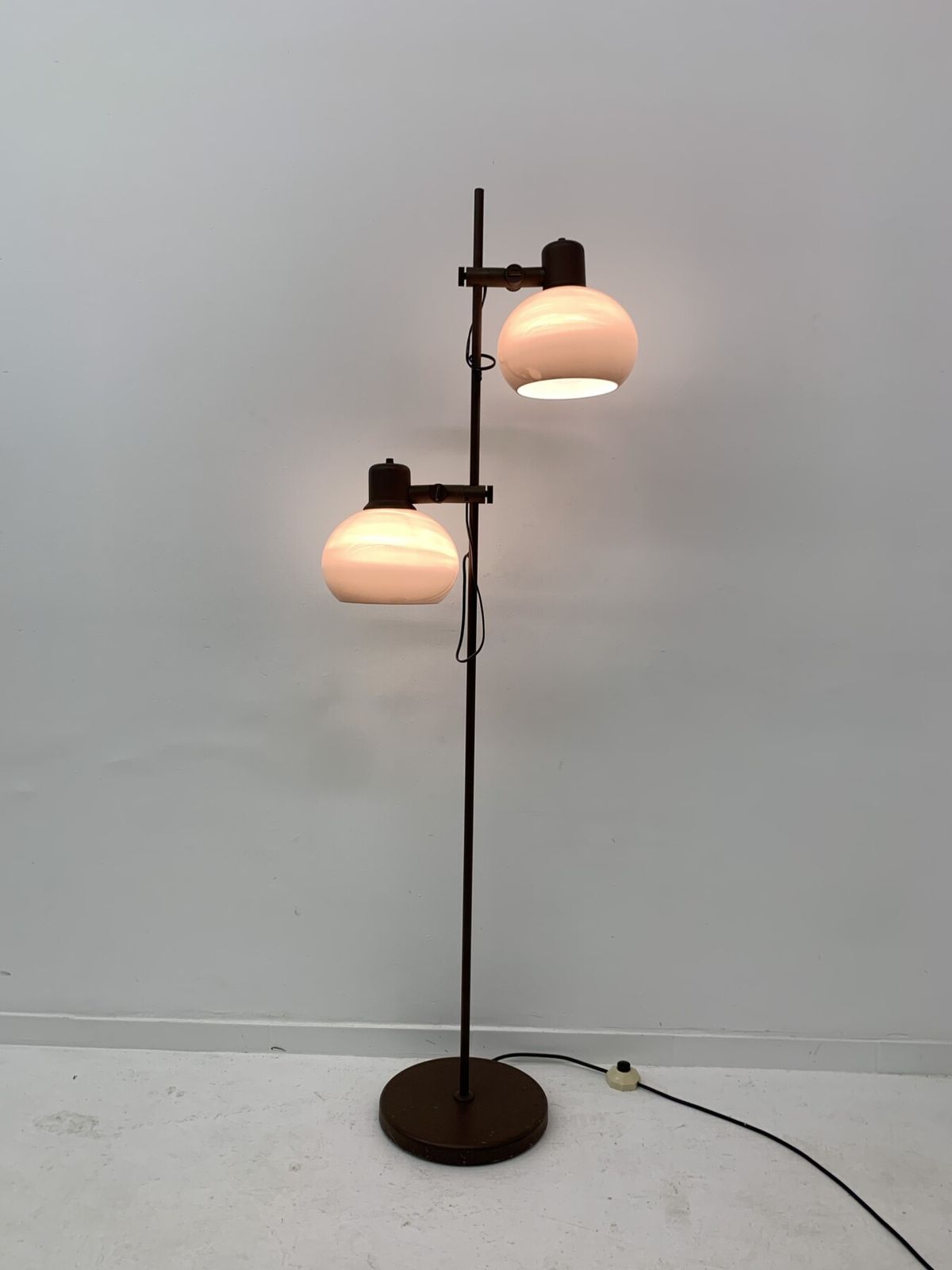 Dijkstra Mushroom Space Age Design Floor Lamp Dutch Design Retro Vintage , 1970’s photo Lighting