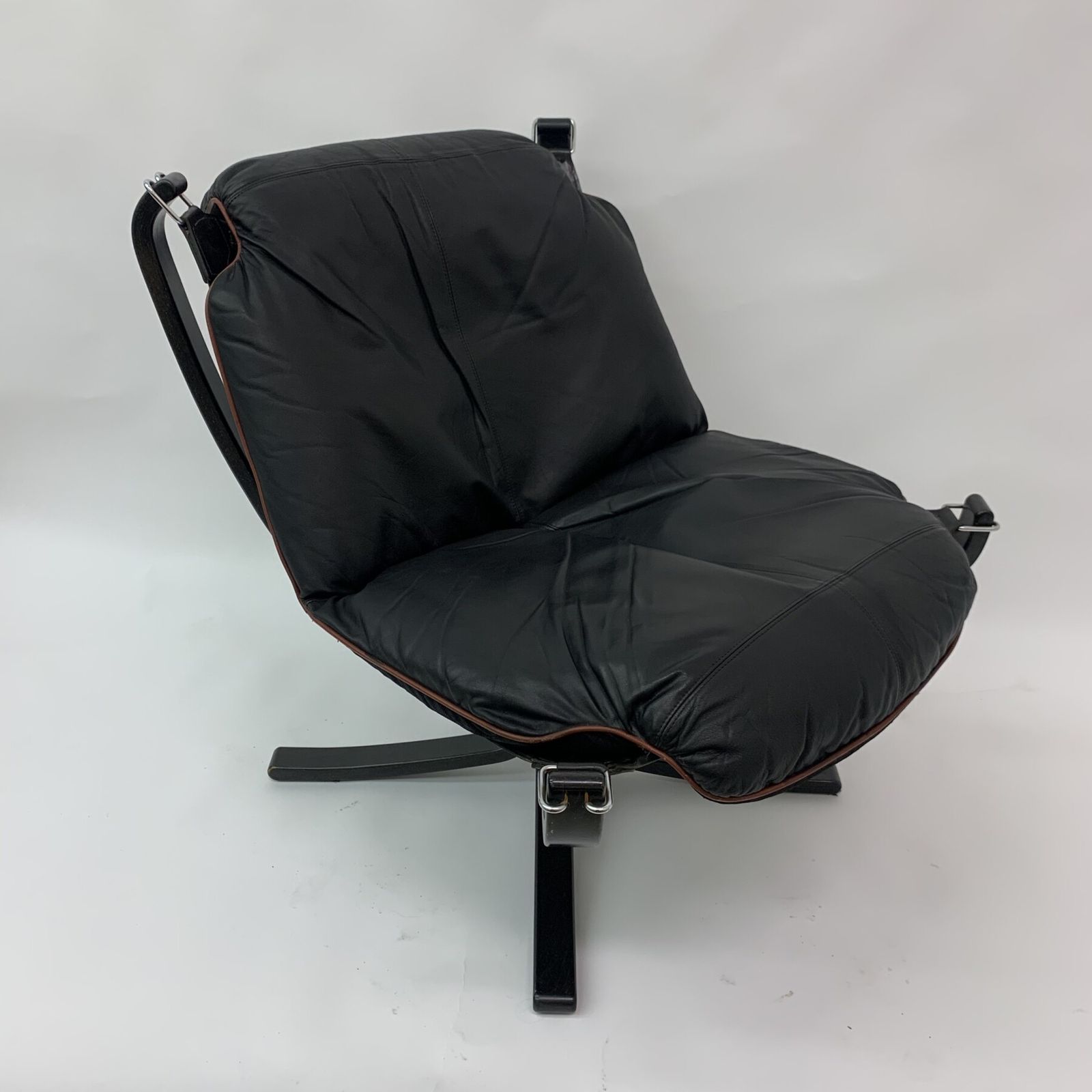 Falcon Leather Lounge Chair Van Sigurd Ressel Voor Vatne Møbler, Jaren 1970 photo buy