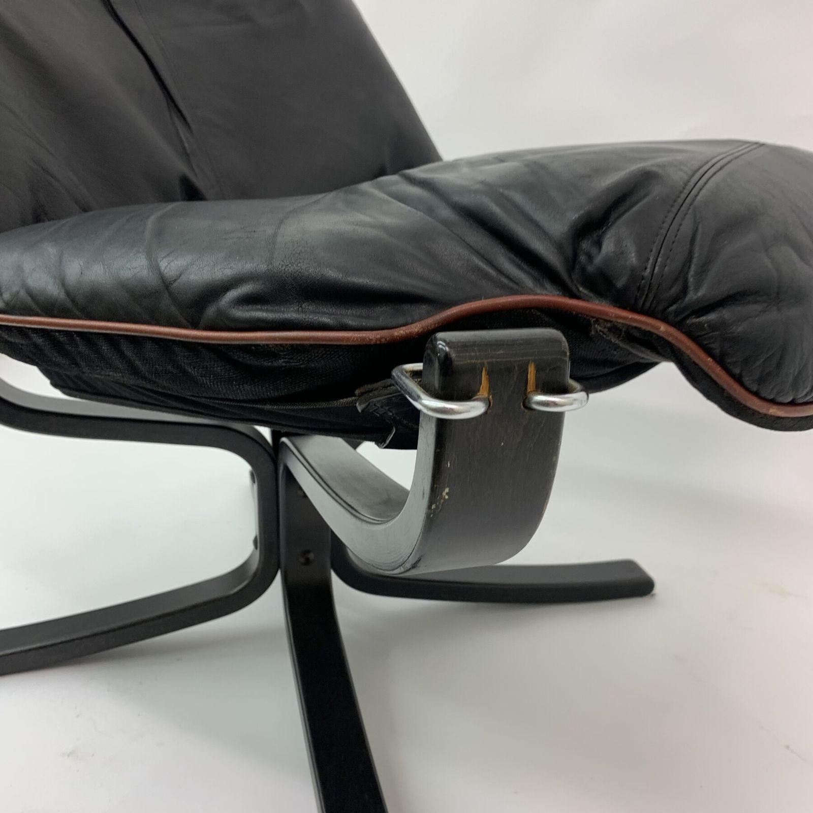 1543.8 Falcon Leather Lounge Chair Van Sigurd Ressel Voor Vatne Møbler, Jaren 1970 photo