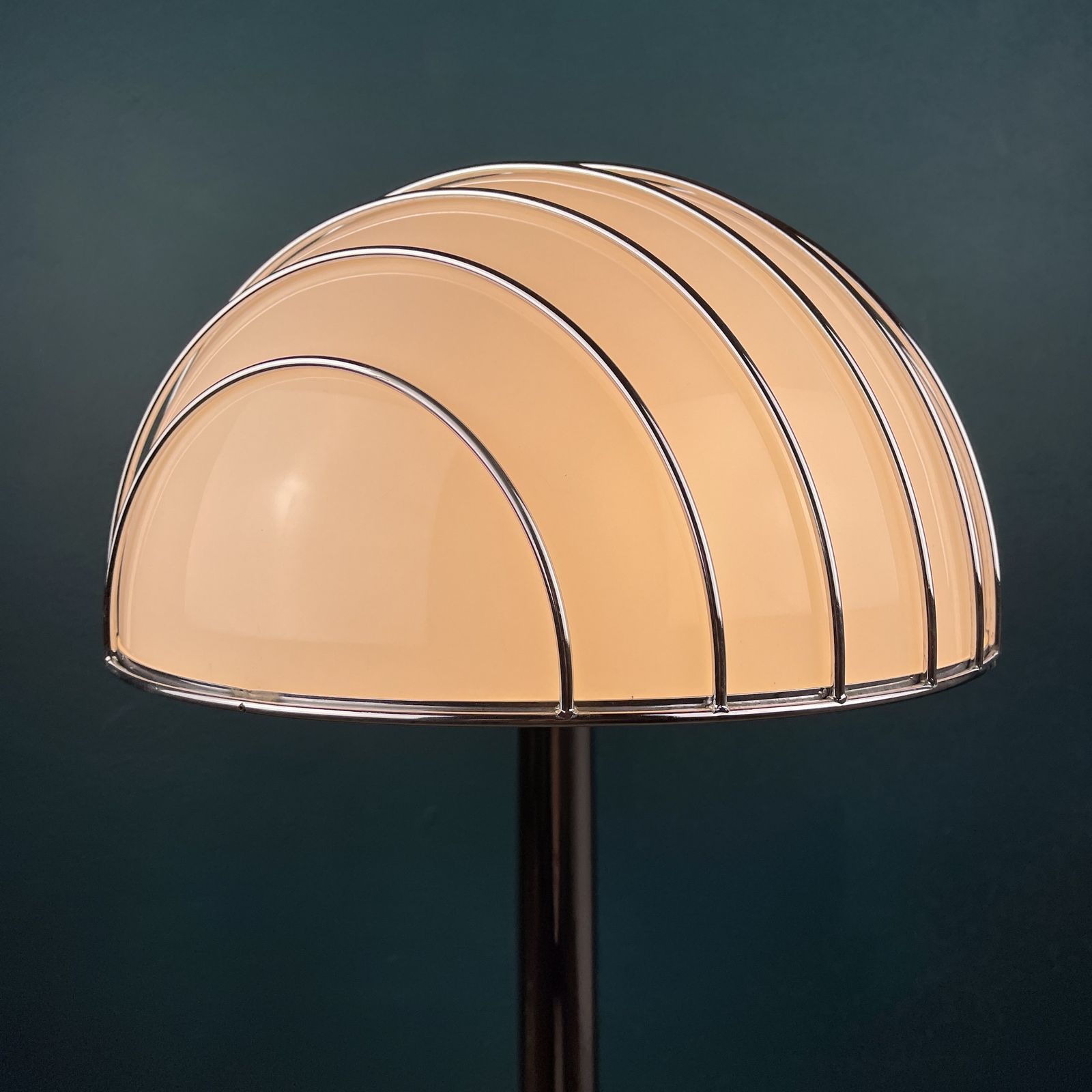 Mid Century Modern Floor Lamp By Adalberto Dal Lago For Esperia Italy 1960s photo vintage