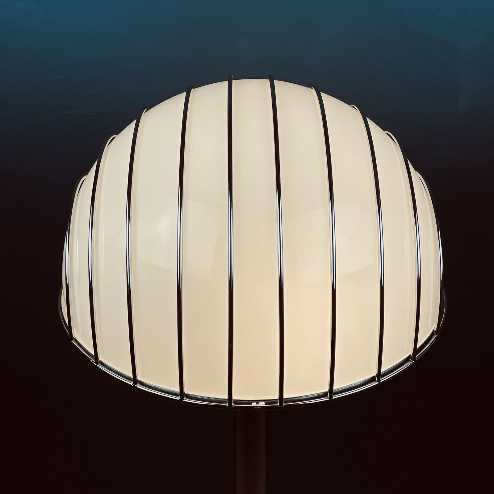 photo vinterior Mid Century Modern Floor Lamp By Adalberto Dal Lago For Esperia Italy 1960s