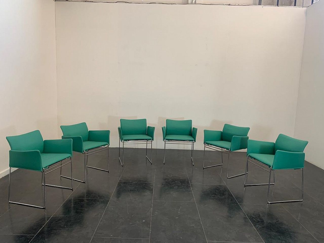 6 Maja Armchairs By Kazuhide Takahama For Simon Gavina, 1980s photo furniture