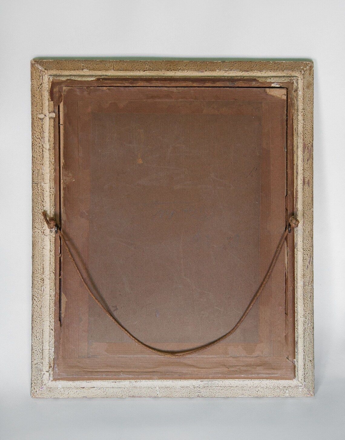 Vintage Painting Oil Painting Signed Painting Portrait Man (Mandarin) Wall Decoration Wood Frame Oil Painting photo Art