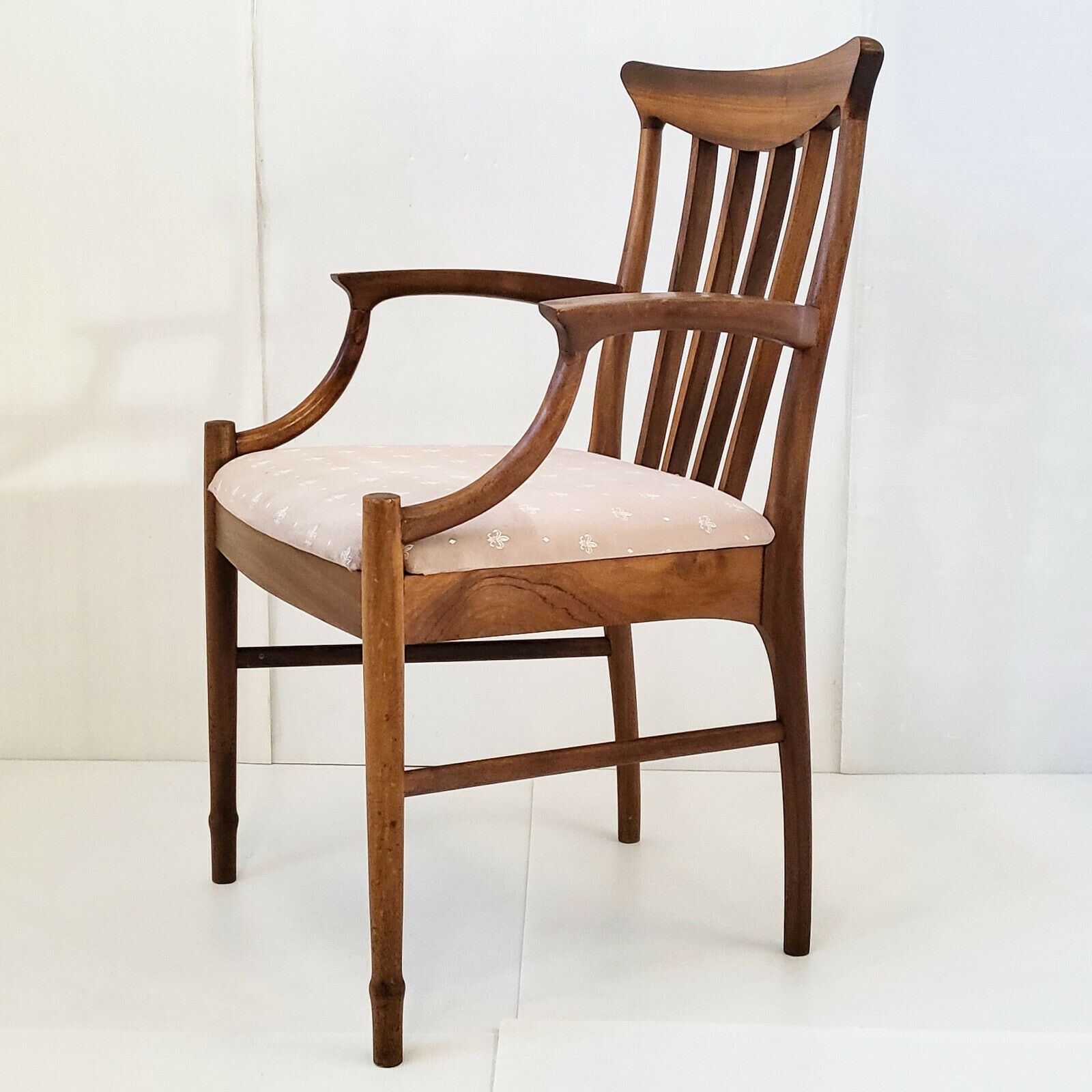 Superb Pair Of 1960 Vintage Danish Scandinavian Armchairs In Teak 60s 1960s photo for sale