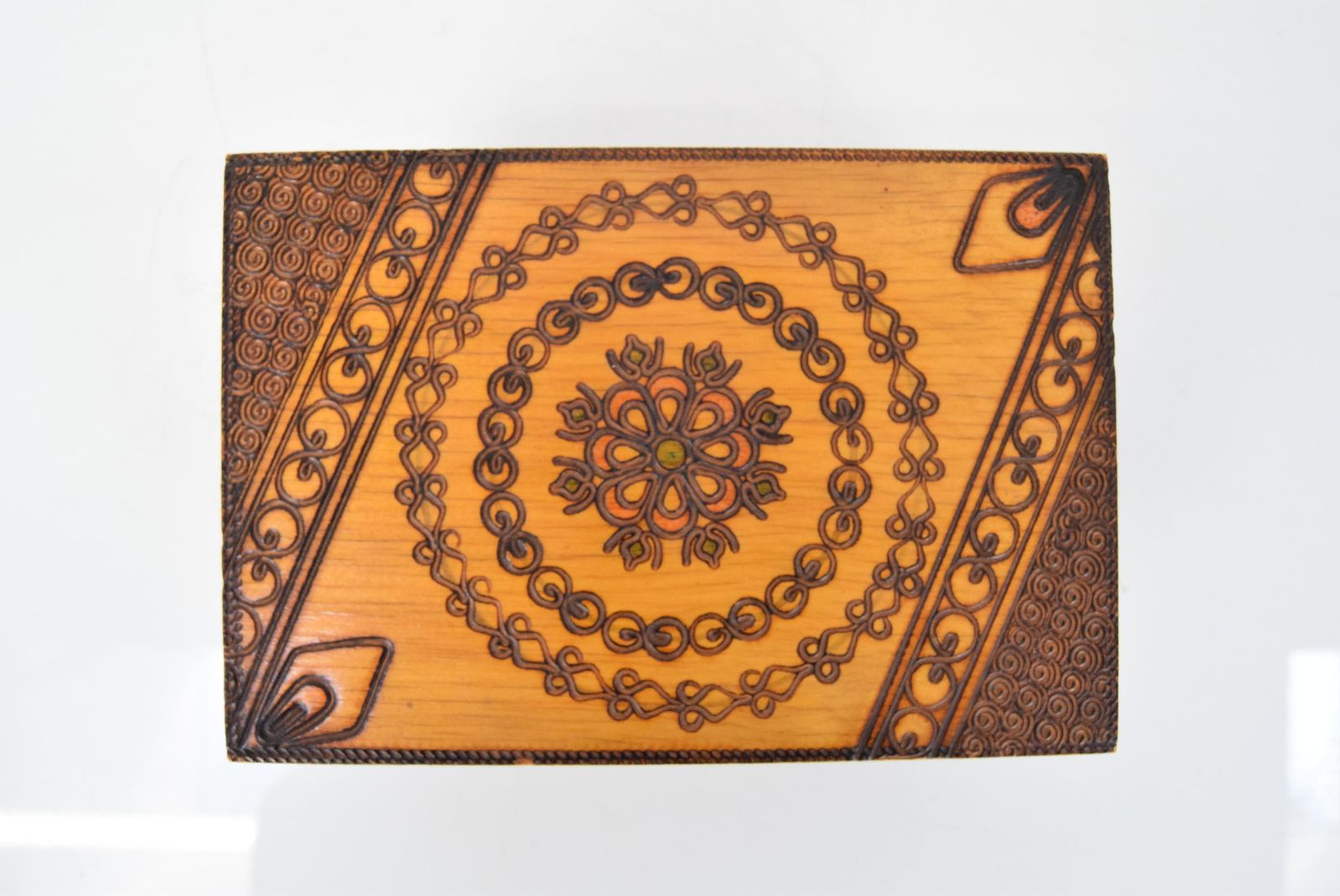 photo furniture Vintage Wooden Box,Circa 1960's.