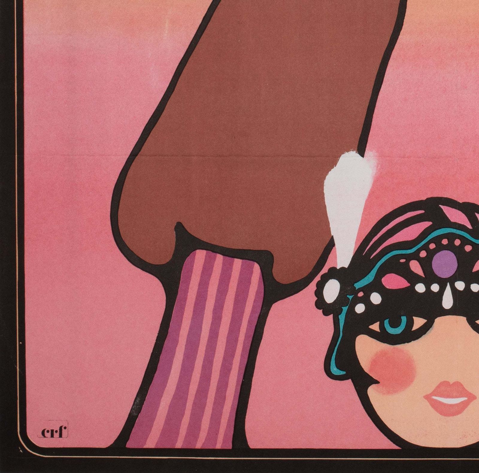 The Great Gatsby 1975 Polish A1 Film Poster, Flisak photo Art