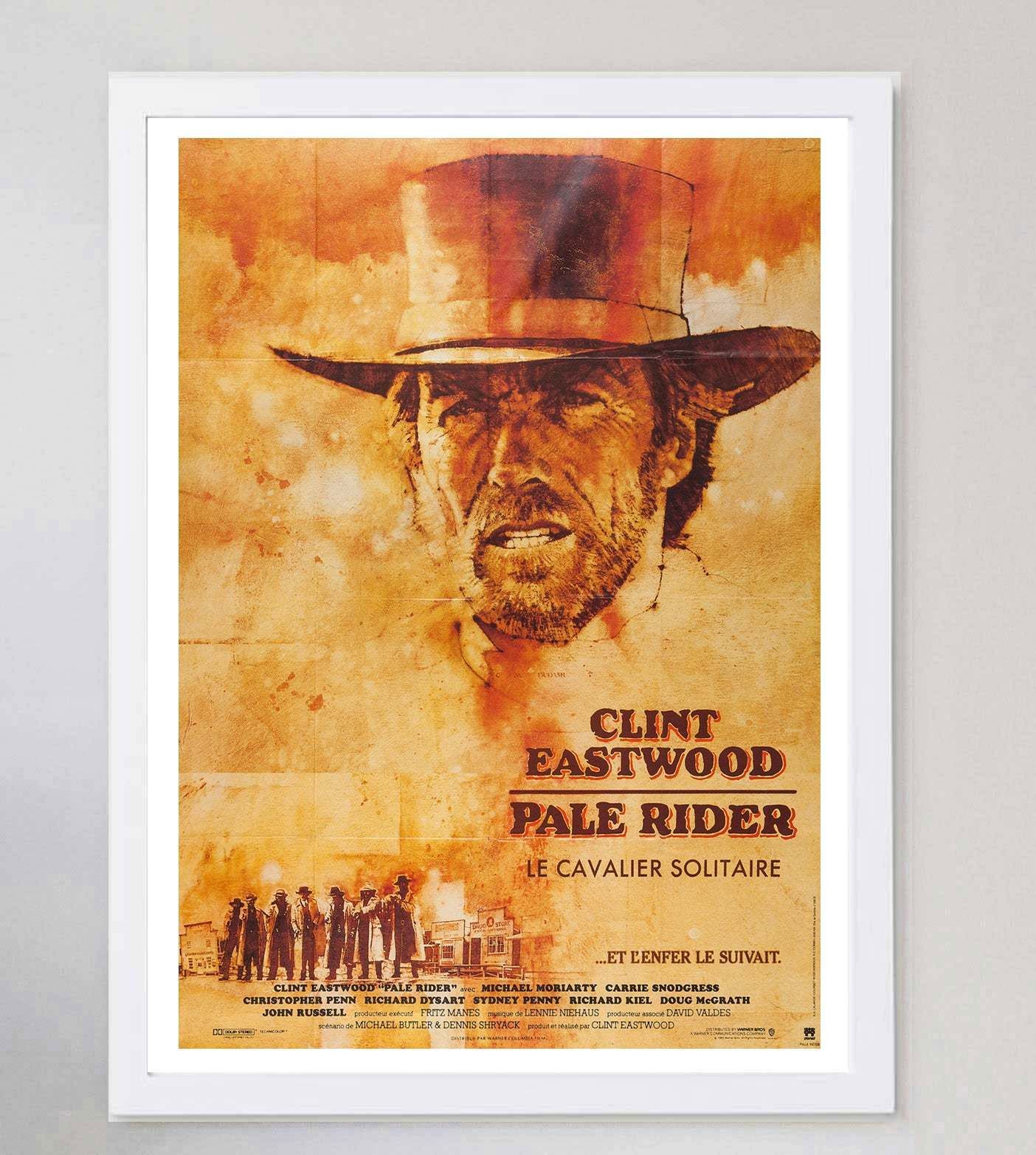 Pale Rider (French) Original Vintage Poster photo for sale