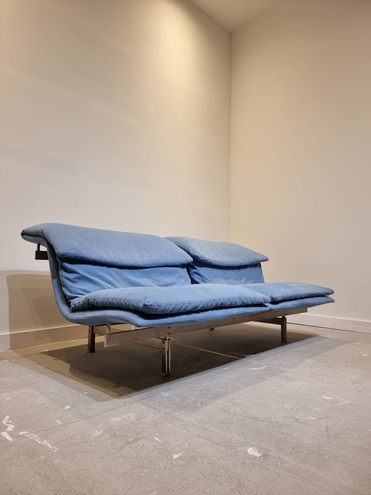 Blue Wave Sofa By Offredi Voor Saporiti Italia