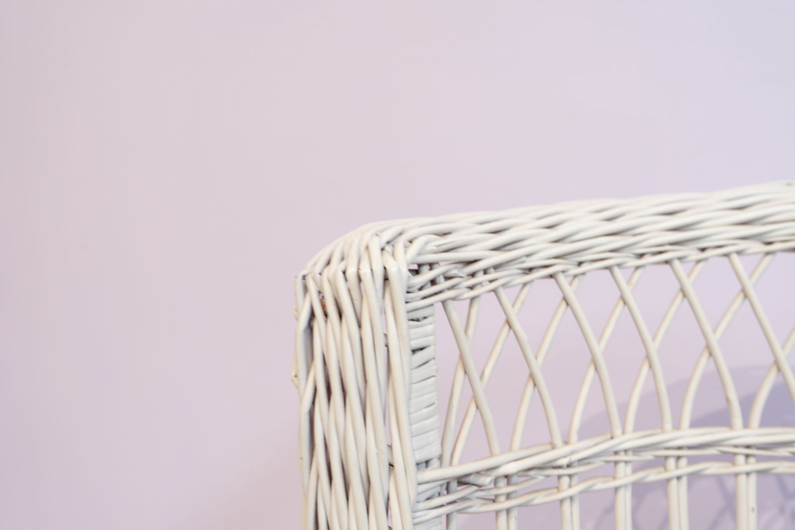 Paar Vintage Rieten Loveseat Stoelen photo 682.0