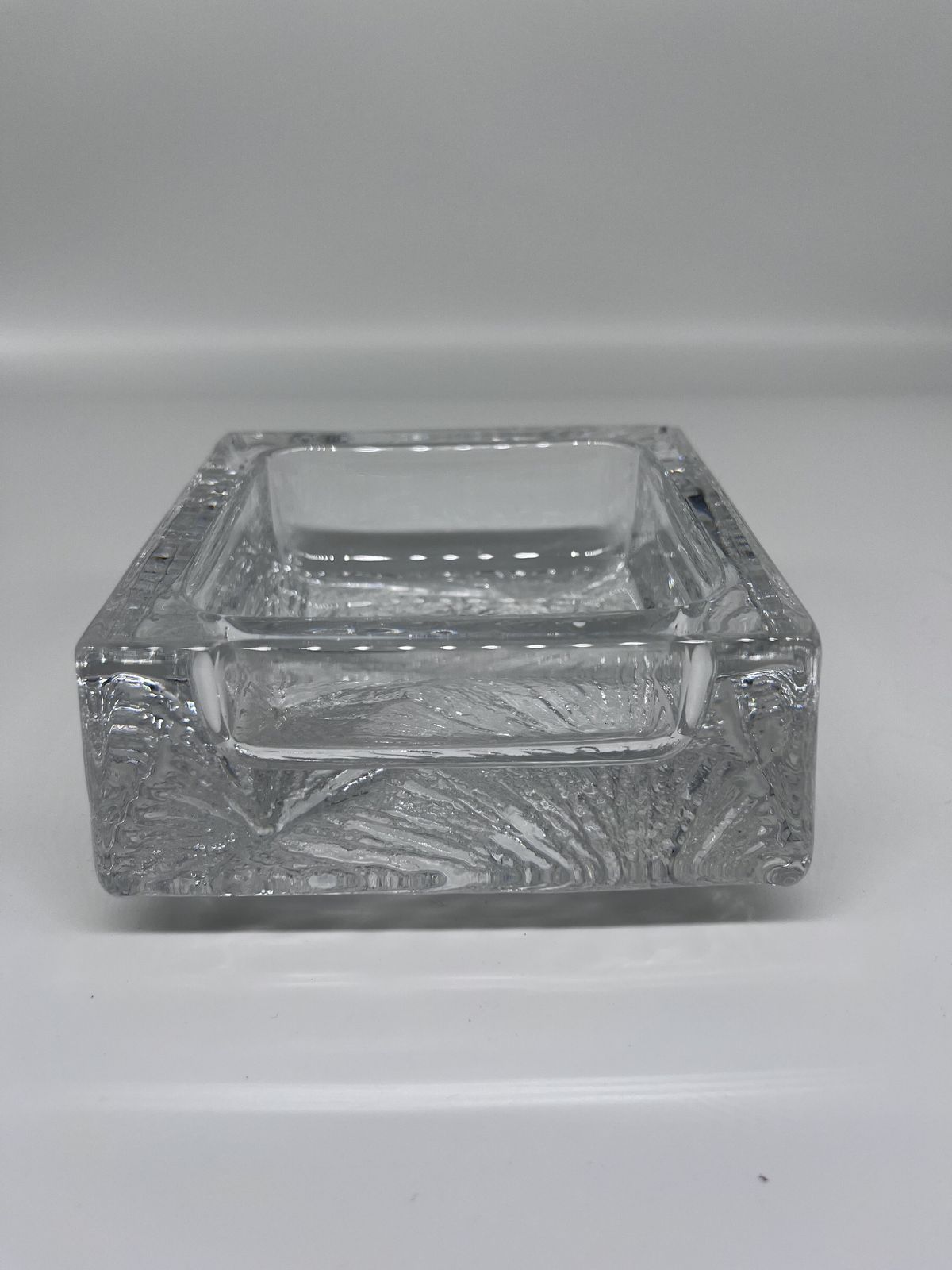 Empty Crystal Pocket Daum Model Crater photo Home Decor