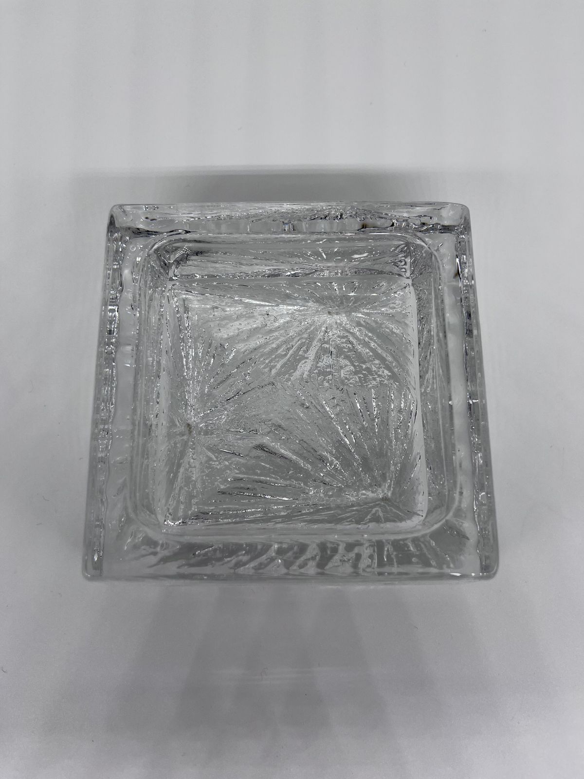 Empty Crystal Pocket Daum Model Crater photo buy