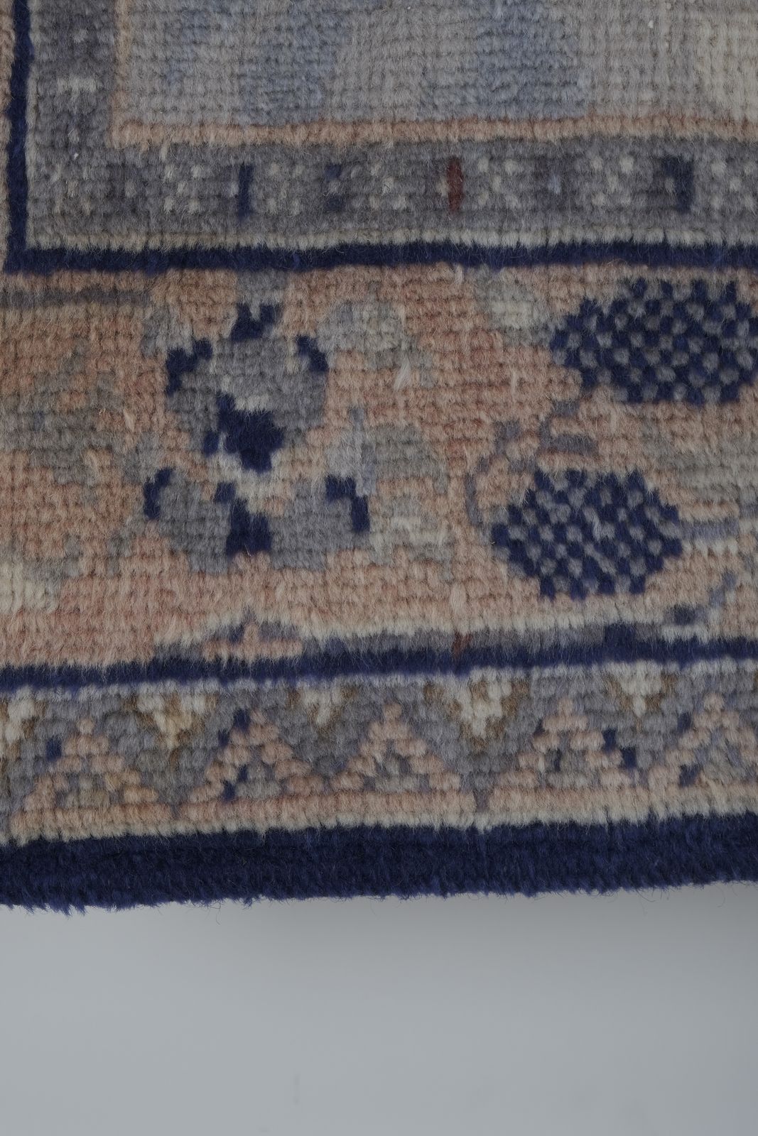 Vintage Village Pictorial Turkish Rug 3'8'' X 4'10'' photo 535.0