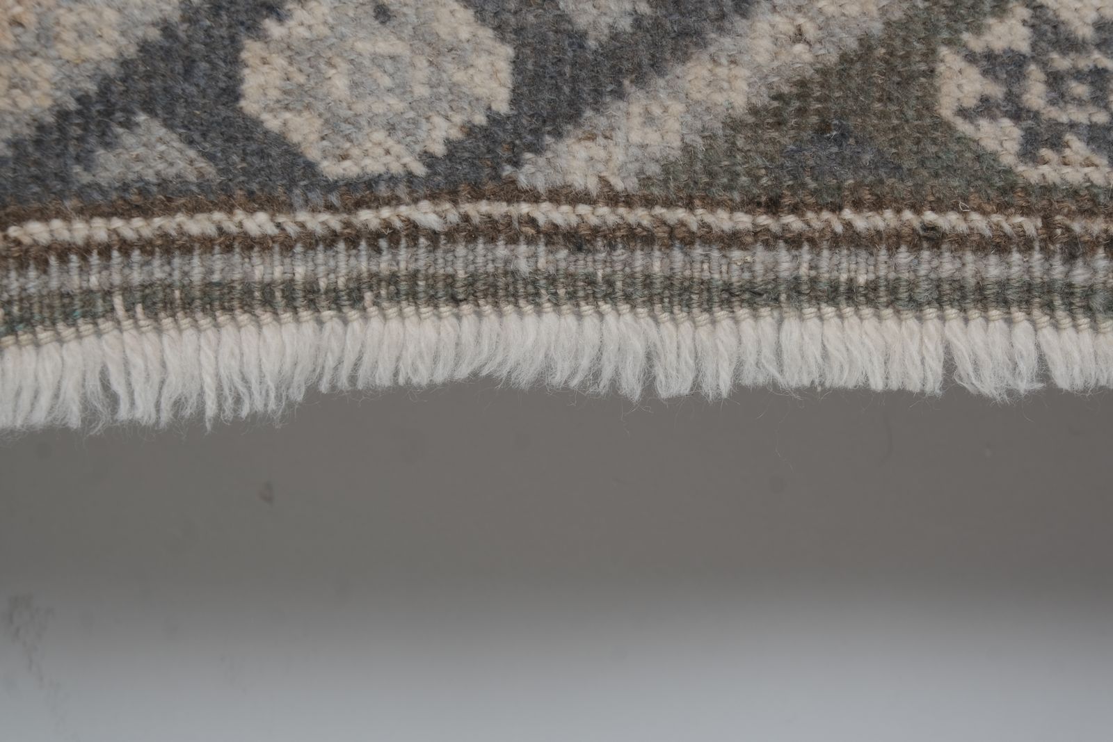 Decorative Tan Turkish Rug, Soft Muted Color Oushak  6'8" X 8'4" photo 1146.0